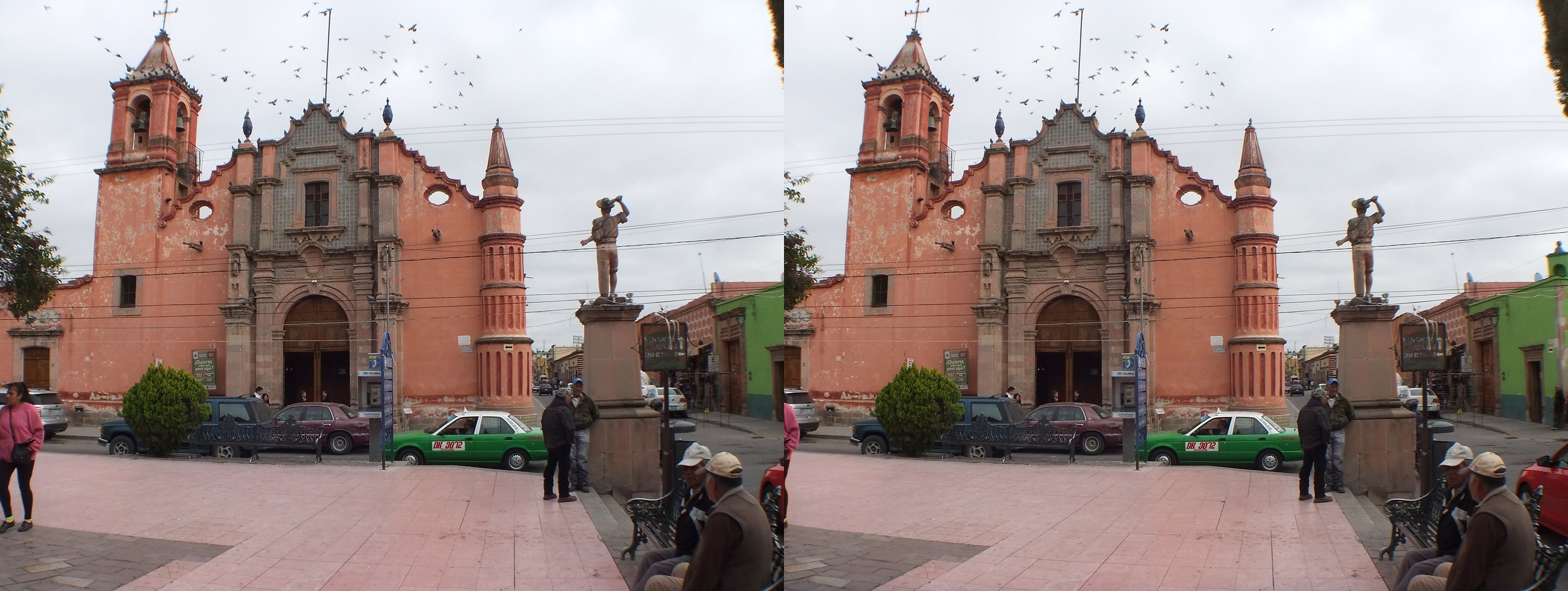 Plaza del Músico et temple de la Tercera Orden