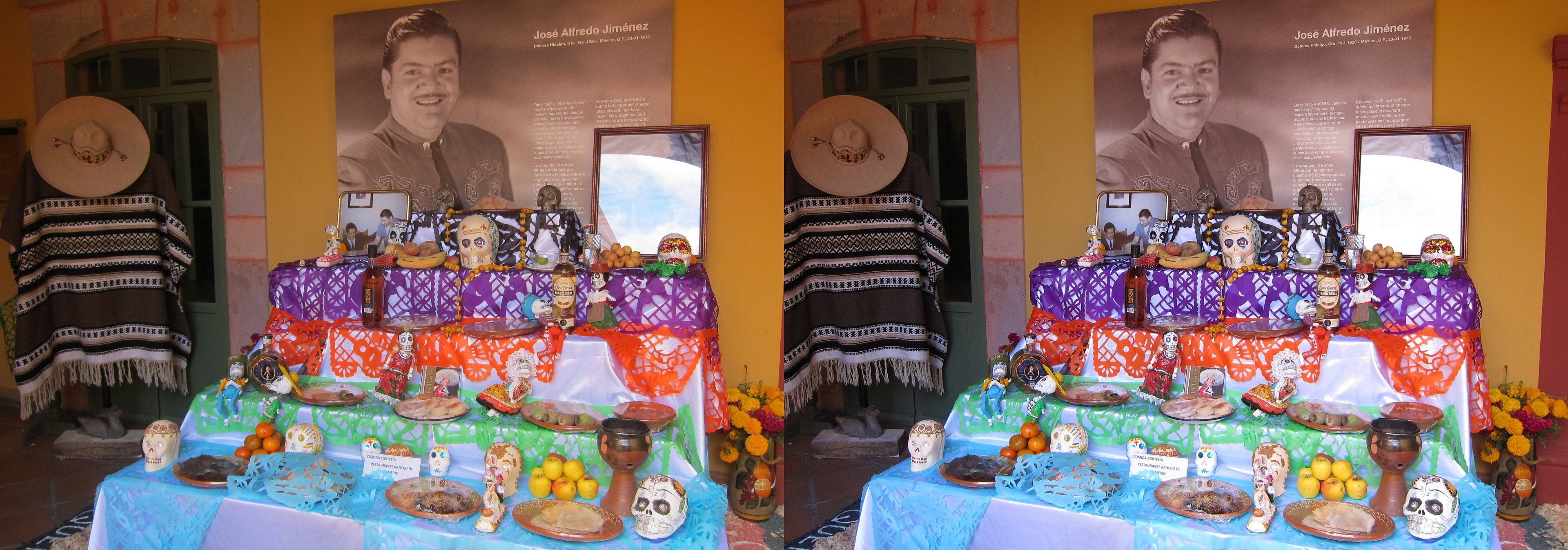 Casa Museo José Alfredo Jiménez, autel du célèbre chanteur