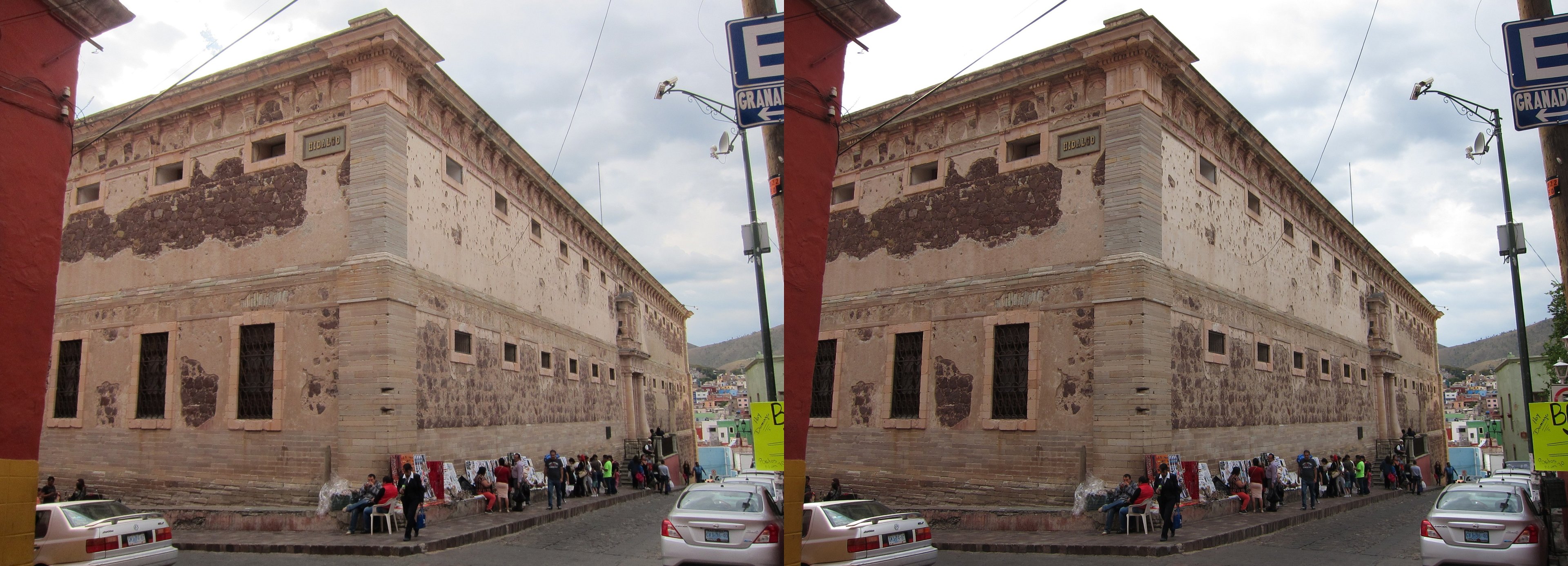 Musée Regional de Guanajuato Alhóndiga de Granaditas, extérieur