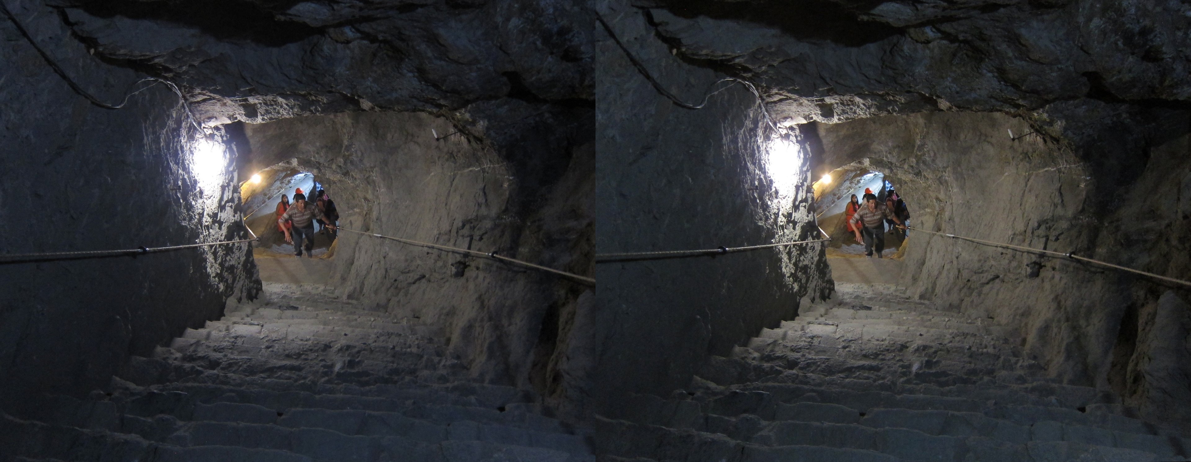Visite de l'ancienne mine San Cayetano