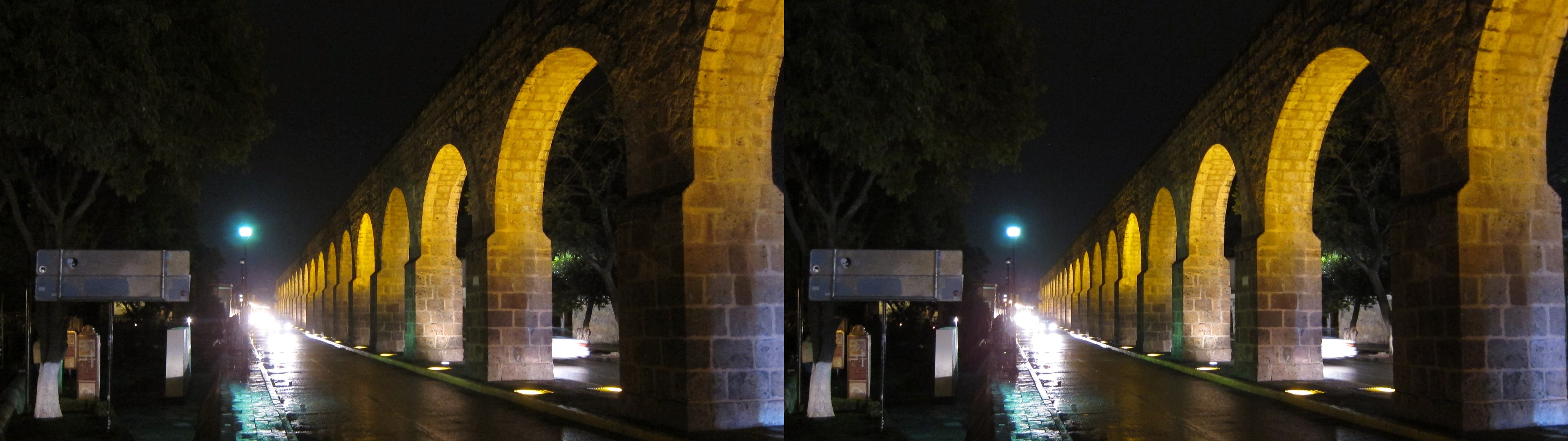 L'aqueduc de nuit