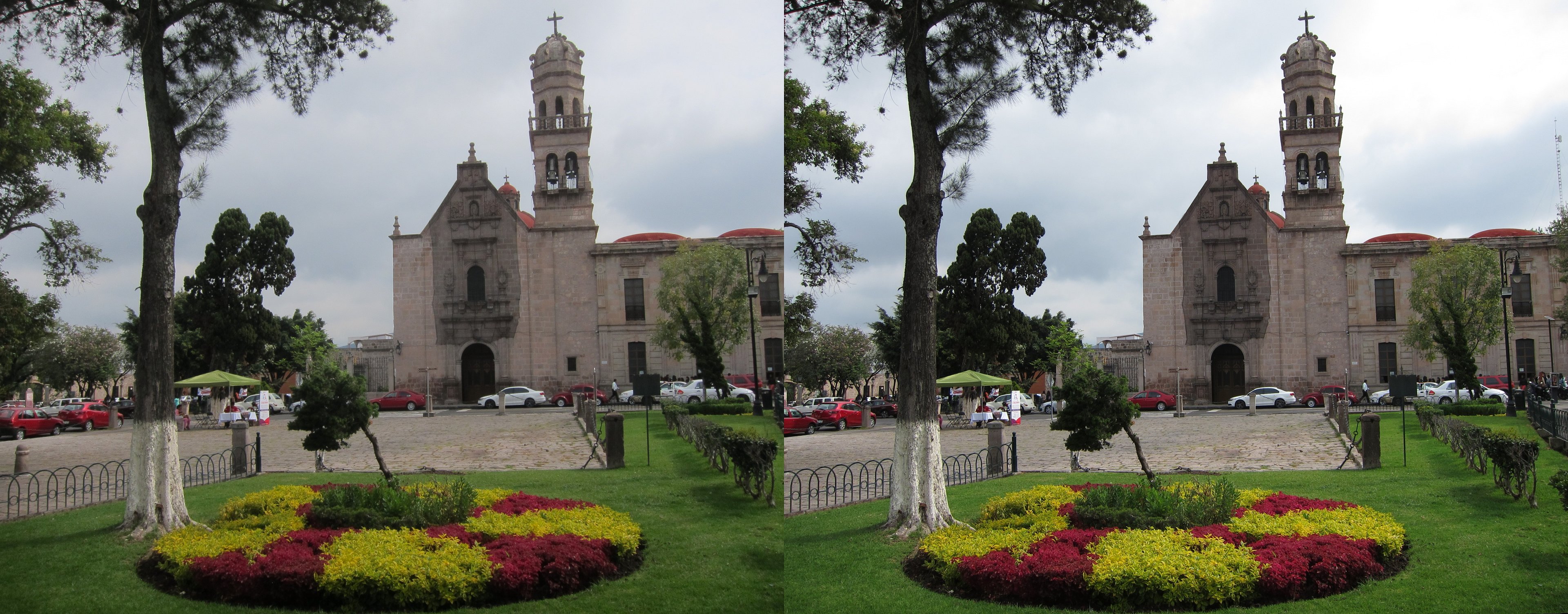 Sanctuaire de Guadalupe depuis la plaza Morelos
