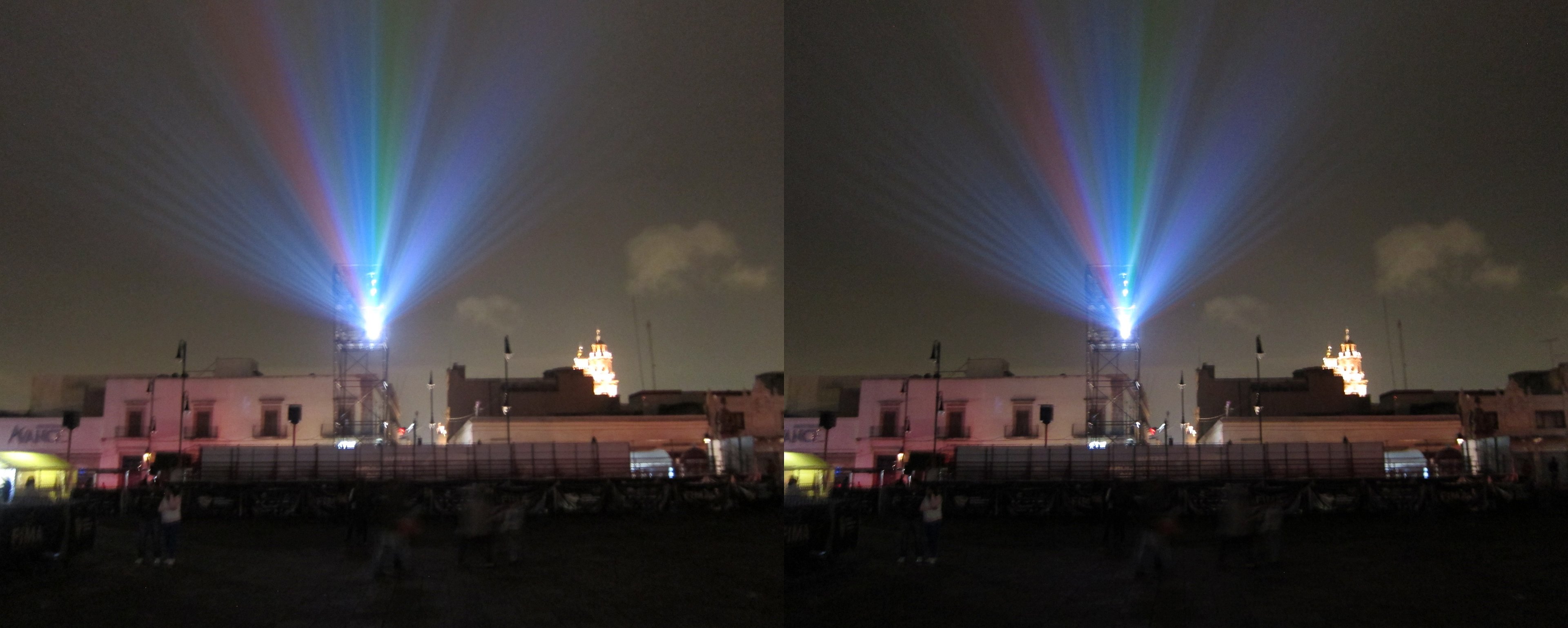 Spectacle de video mapping plaza Valladolid