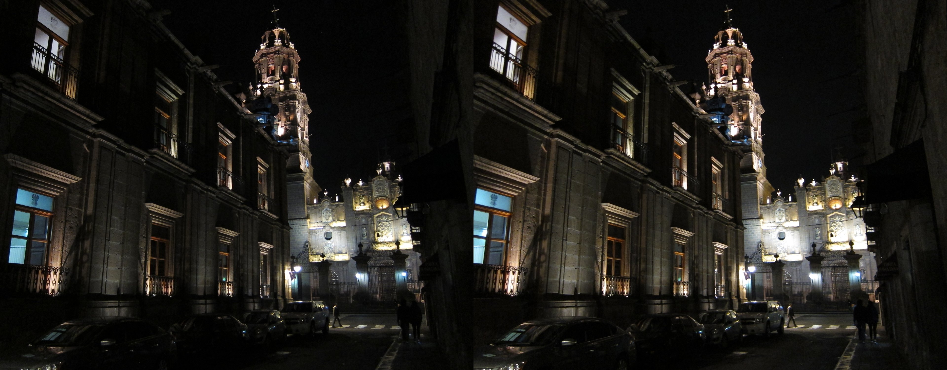 La cathédrale de nuit