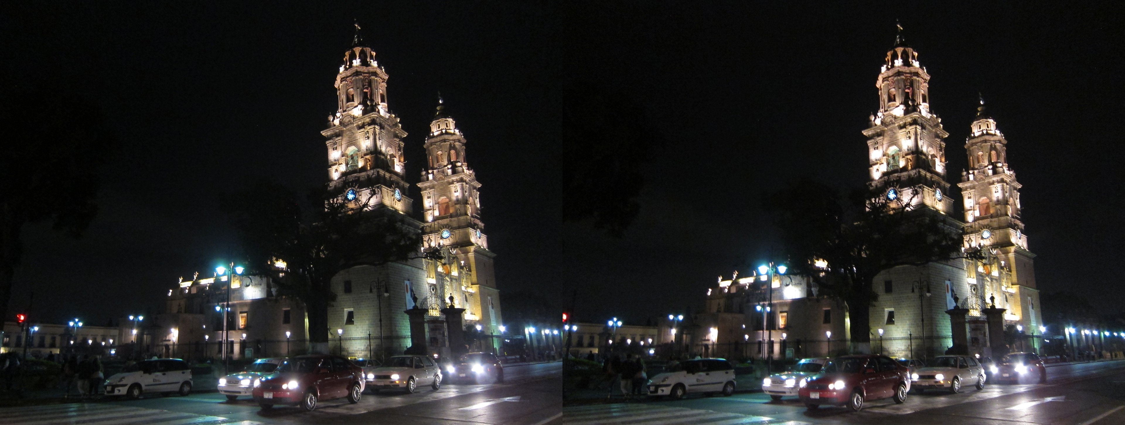 La cathédrale de nuit