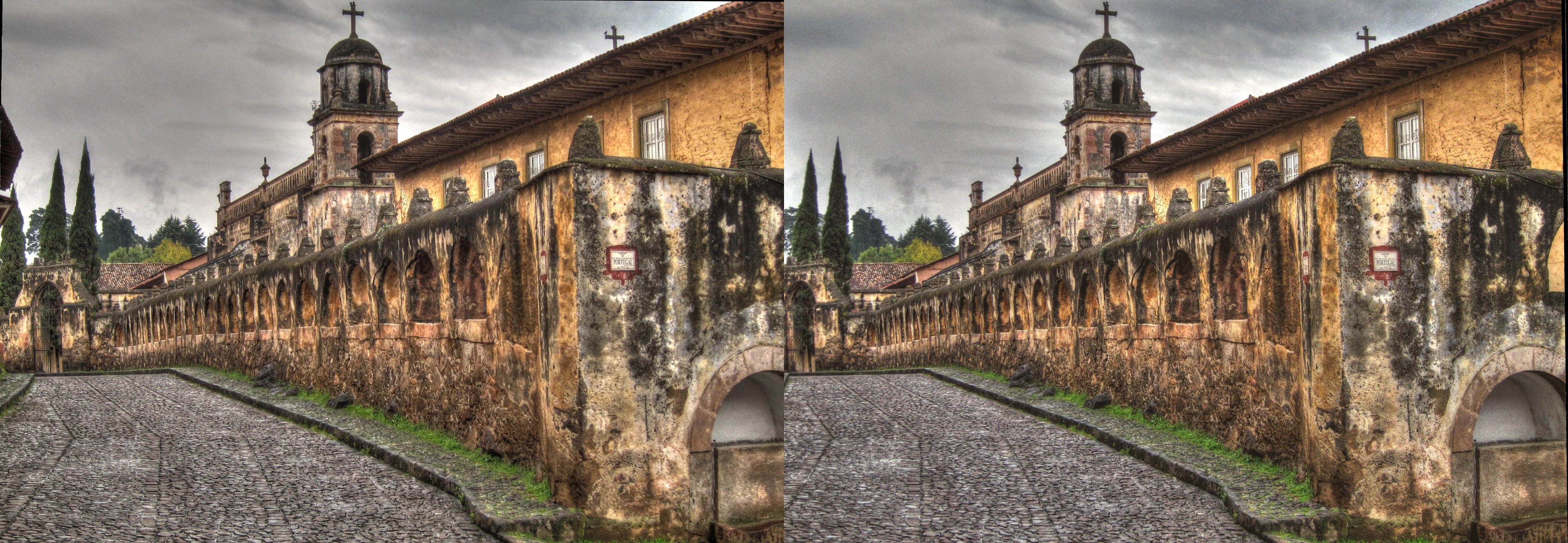 Église La Compañia depuis la rue Enseñanza