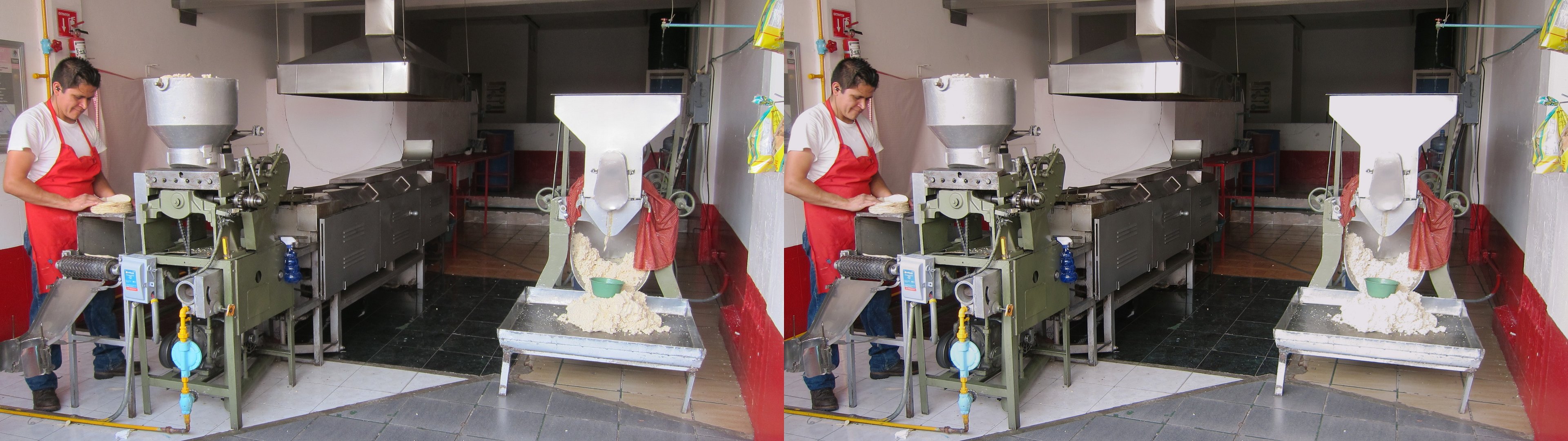 Machine à fabriquer les tortillas avenida Miguel Hidalgo