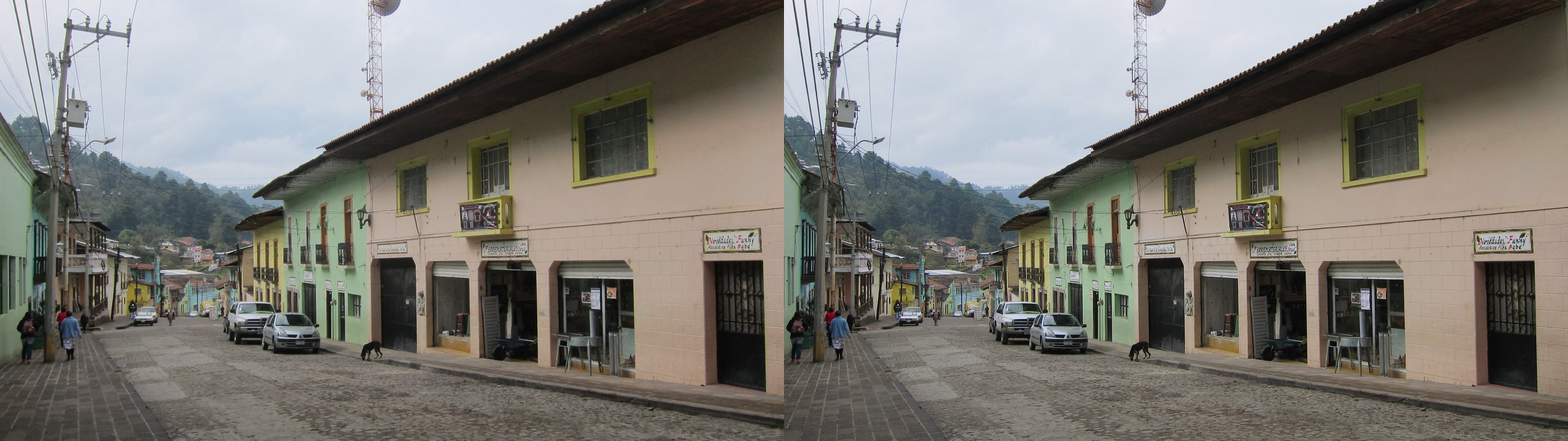 La rue principale, calle Nacional