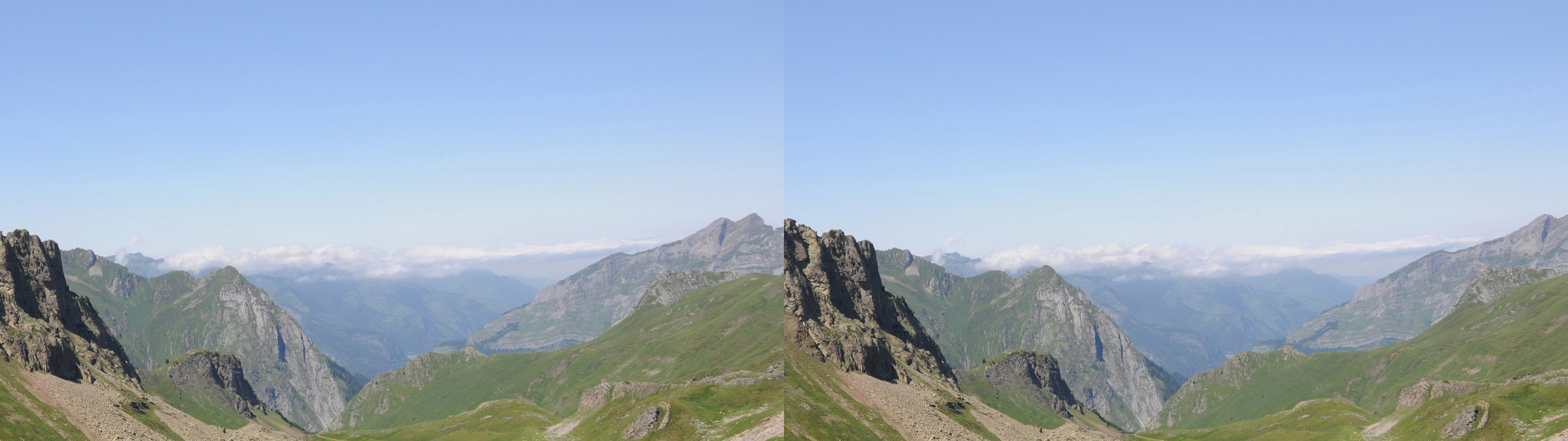Au fil de l'itinéraire, étape Col de Suzon - Col long de Magnabaigt