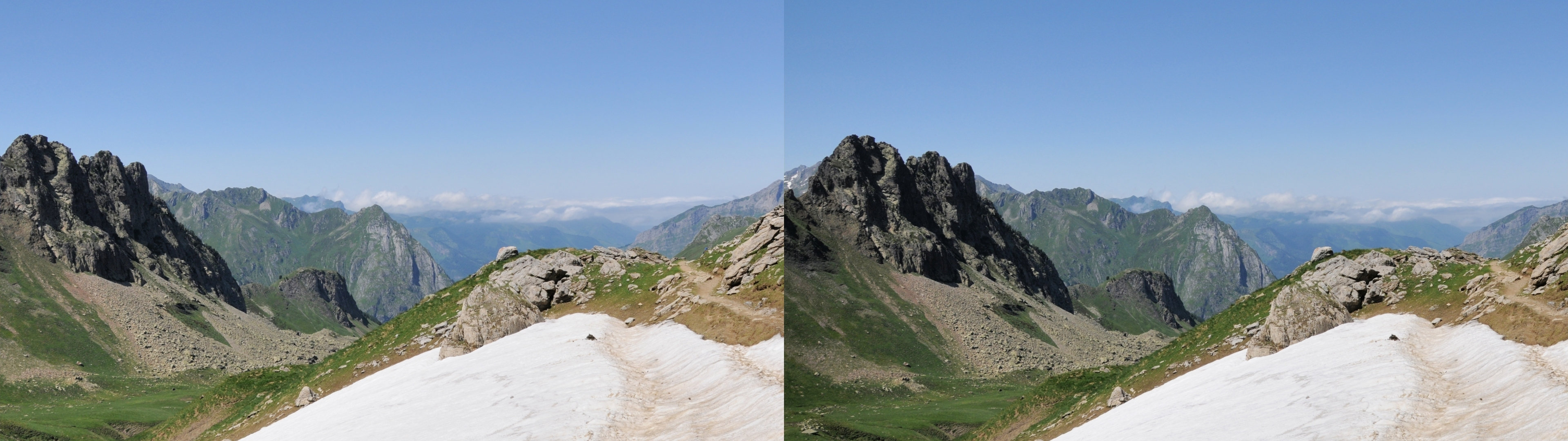 Au fil de l'itinéraire, étape Col de Suzon - Col long de Magnabaigt