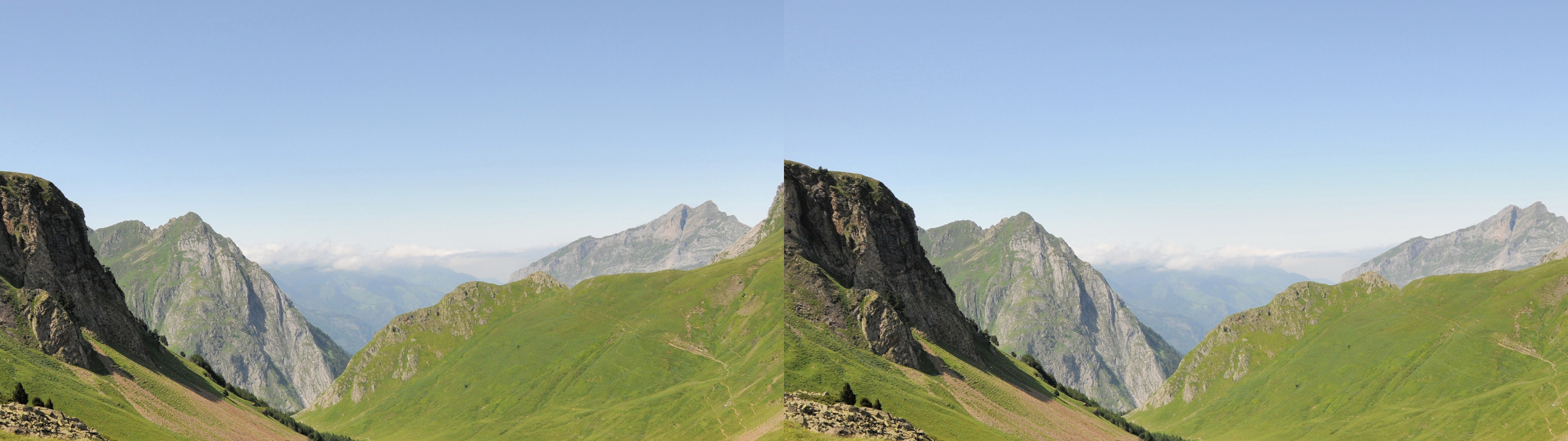 Au fil de l'itinéraire, étape Col de Suzon - Col long de Magnabaigt
