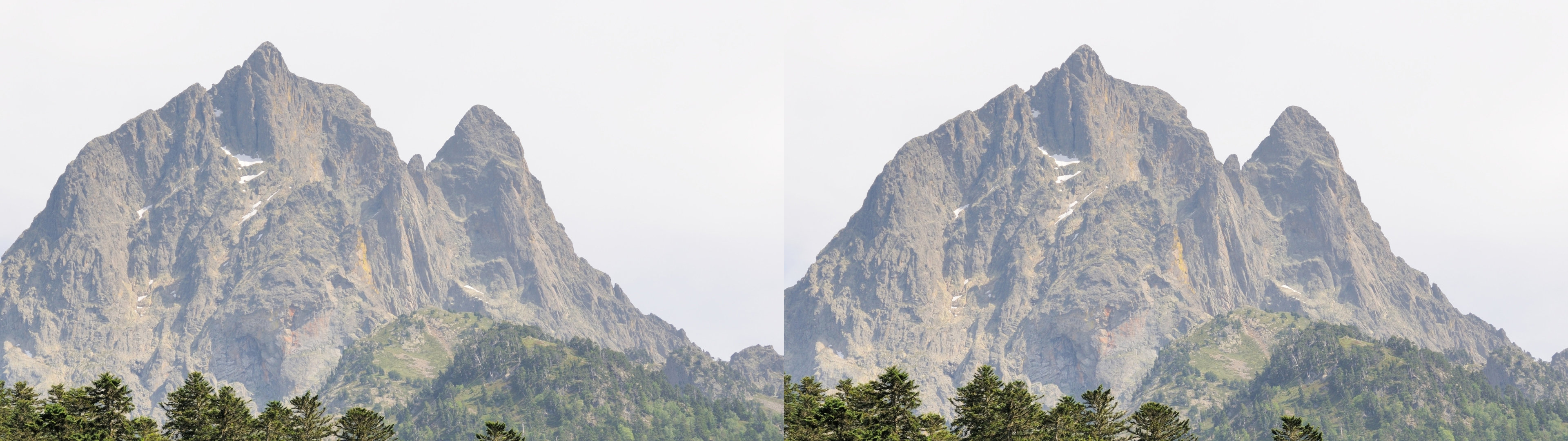 Pic du Midi d'Ossau depuis le lac de Bious-Artigues