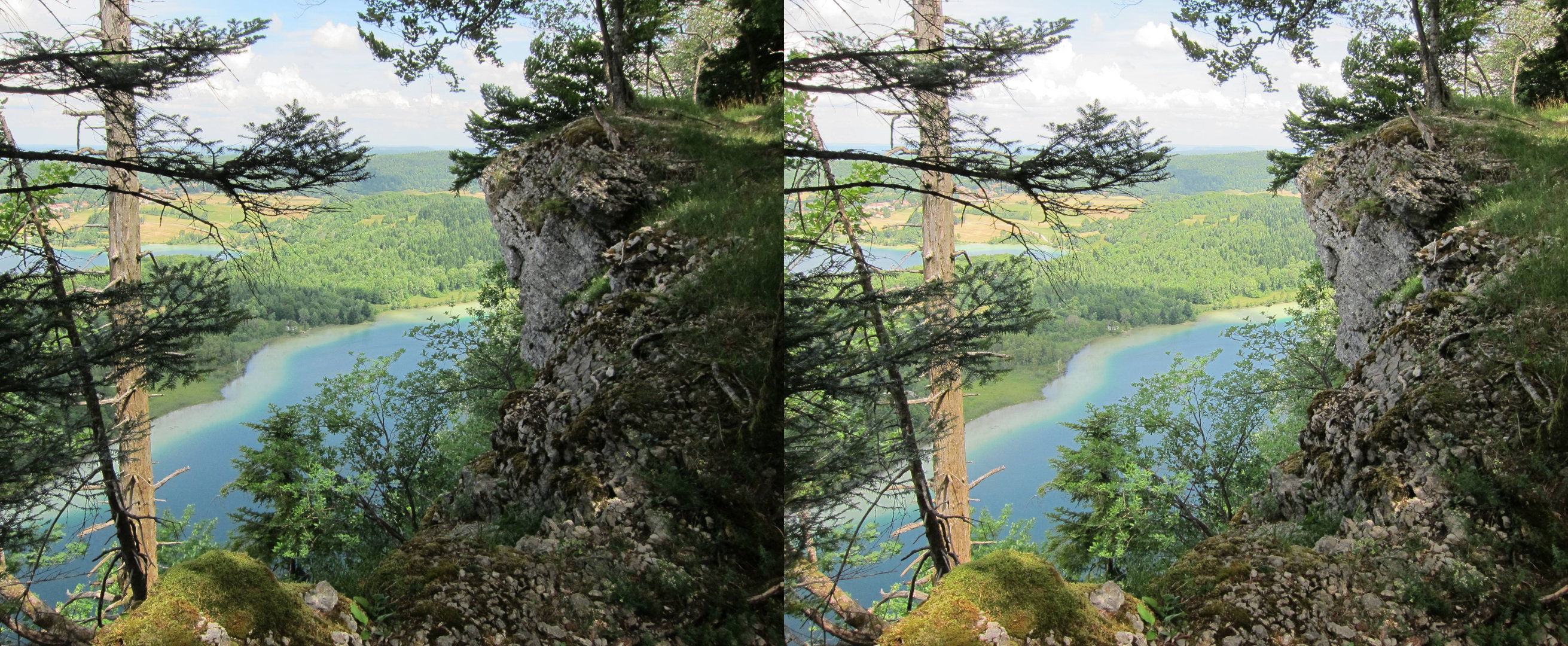 Crête vers le belvédère des quatre lacs