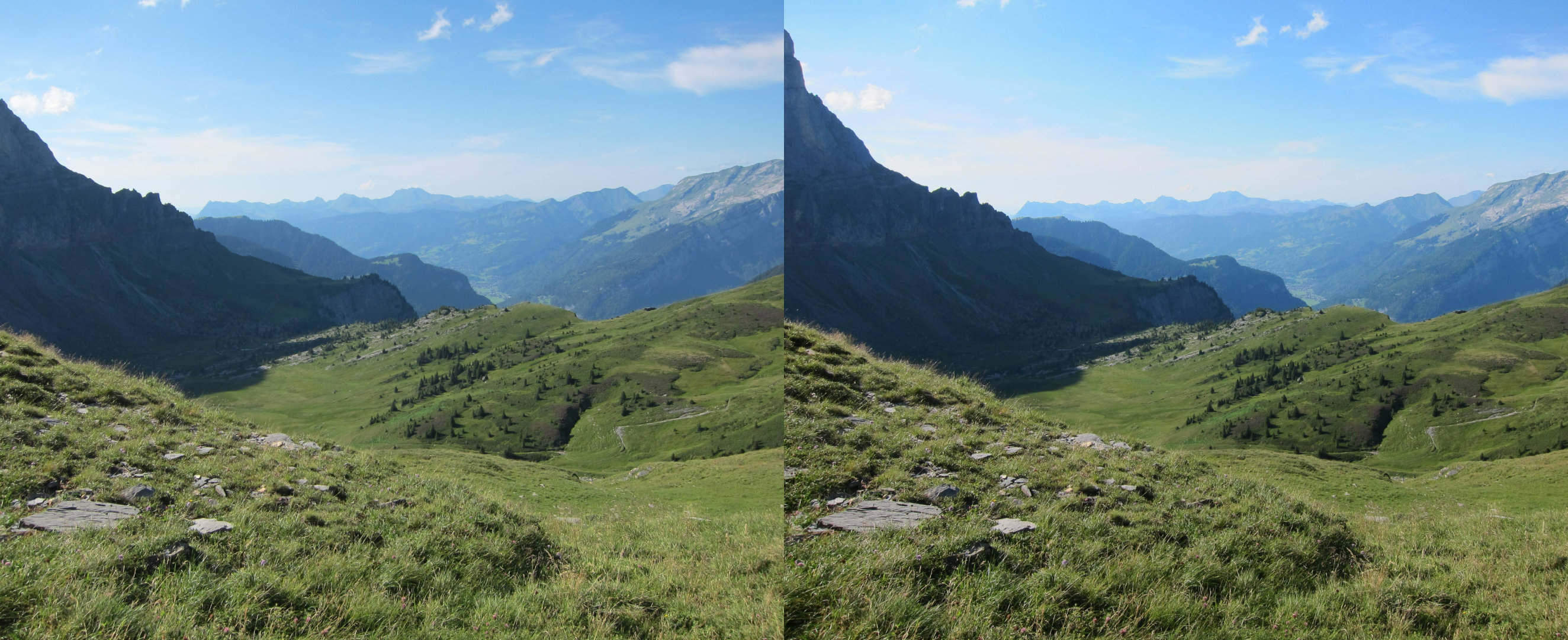 Depuis le Col d'Anterne