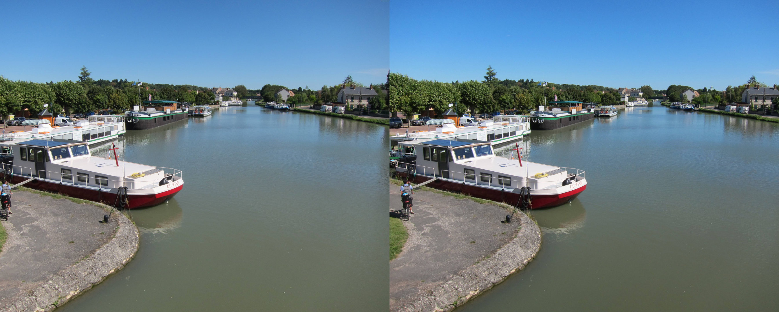 Près du pont canal