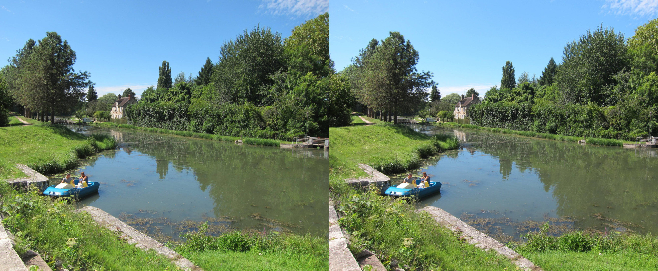 Près du pont canal