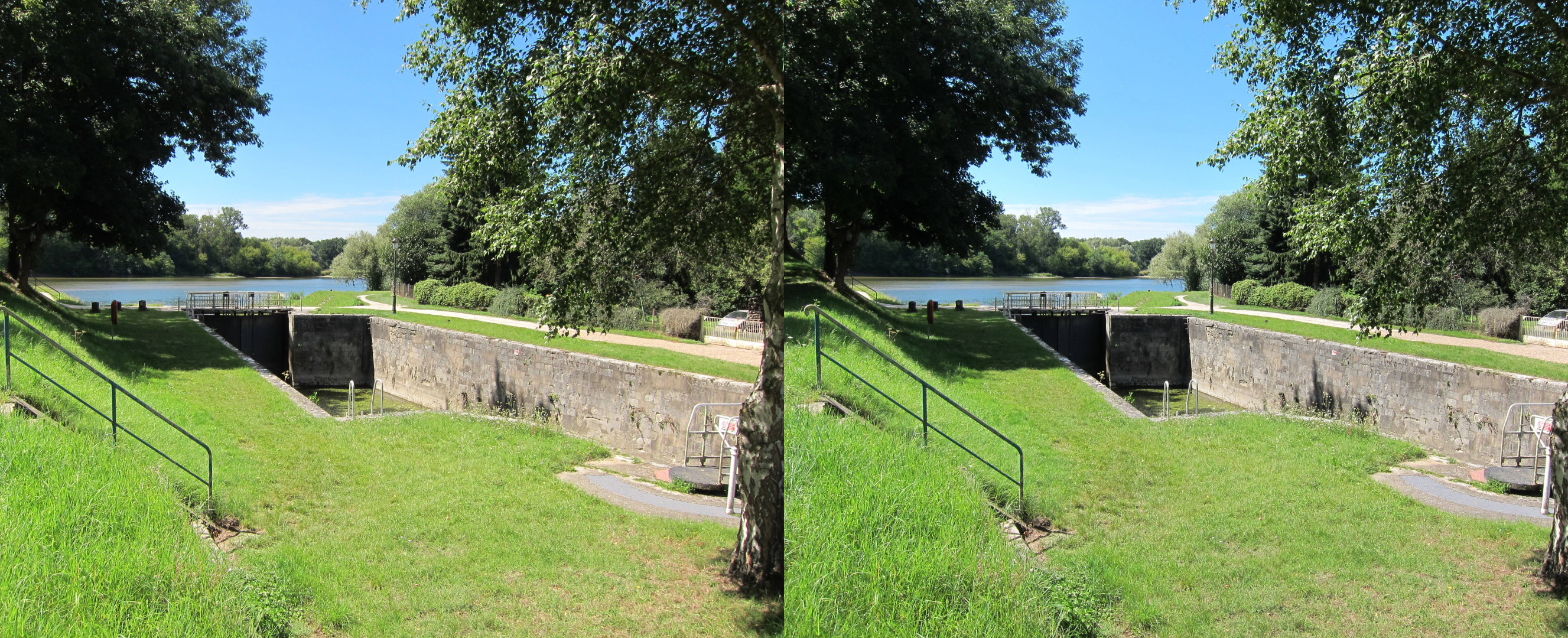 Près du pont canal