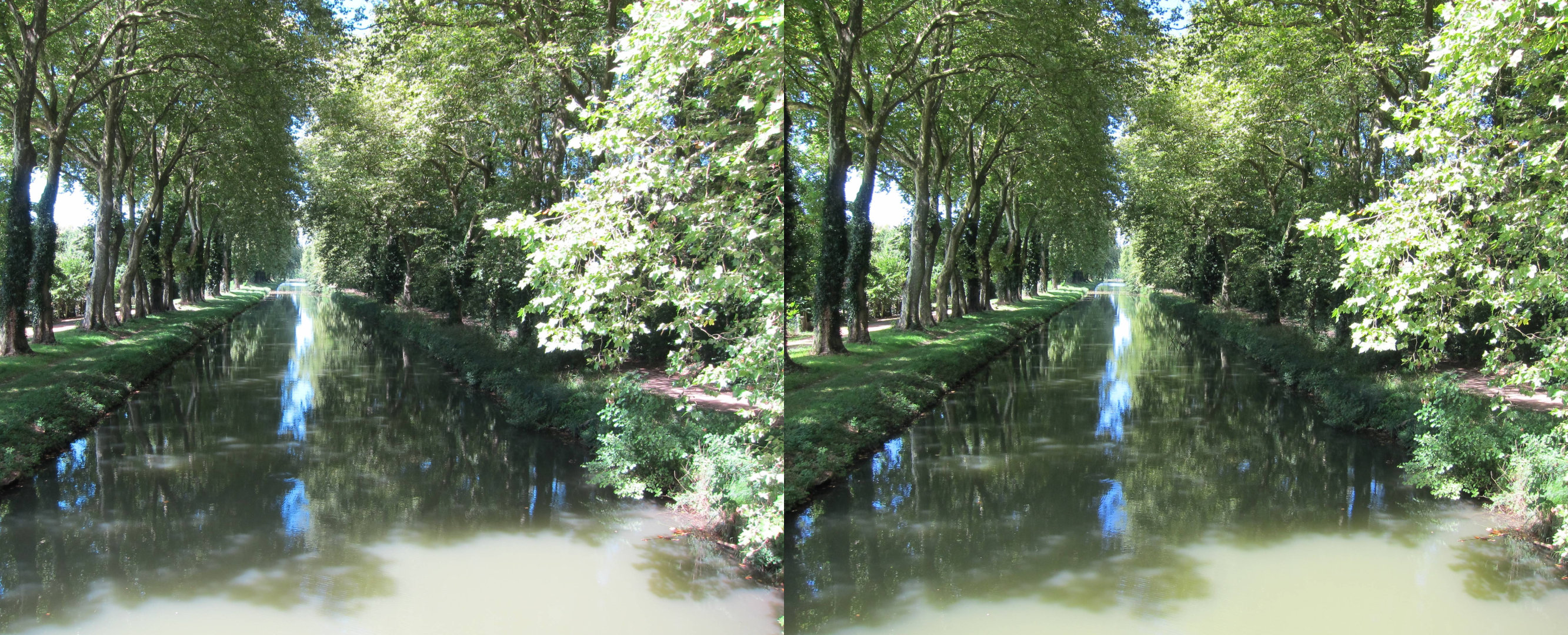 Près du pont canal