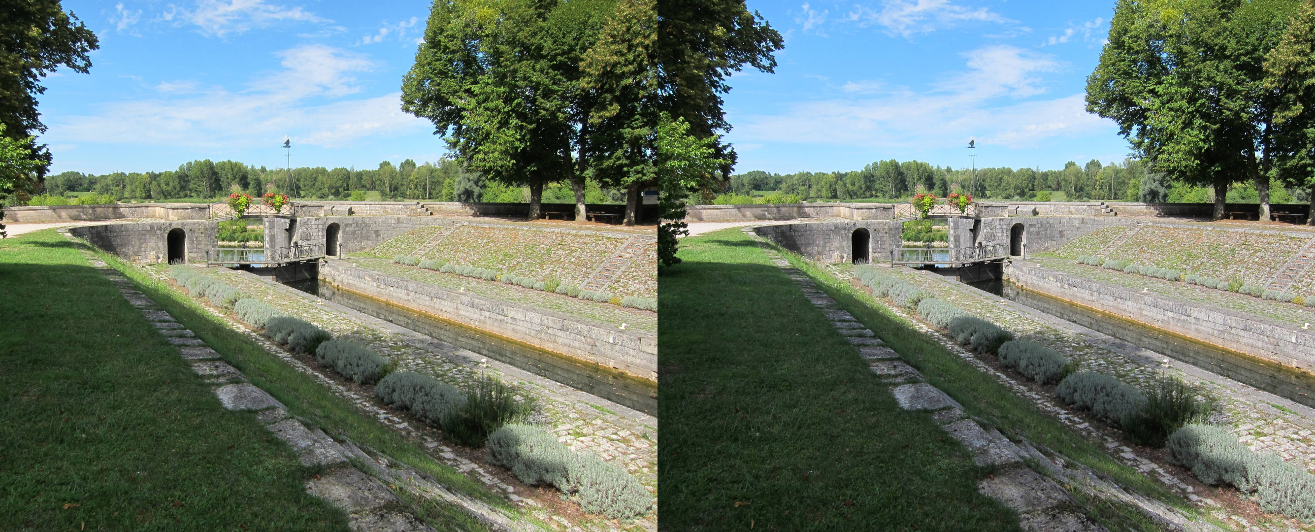 Ecluse de Chatillon-sur-Loire (Loiret)
