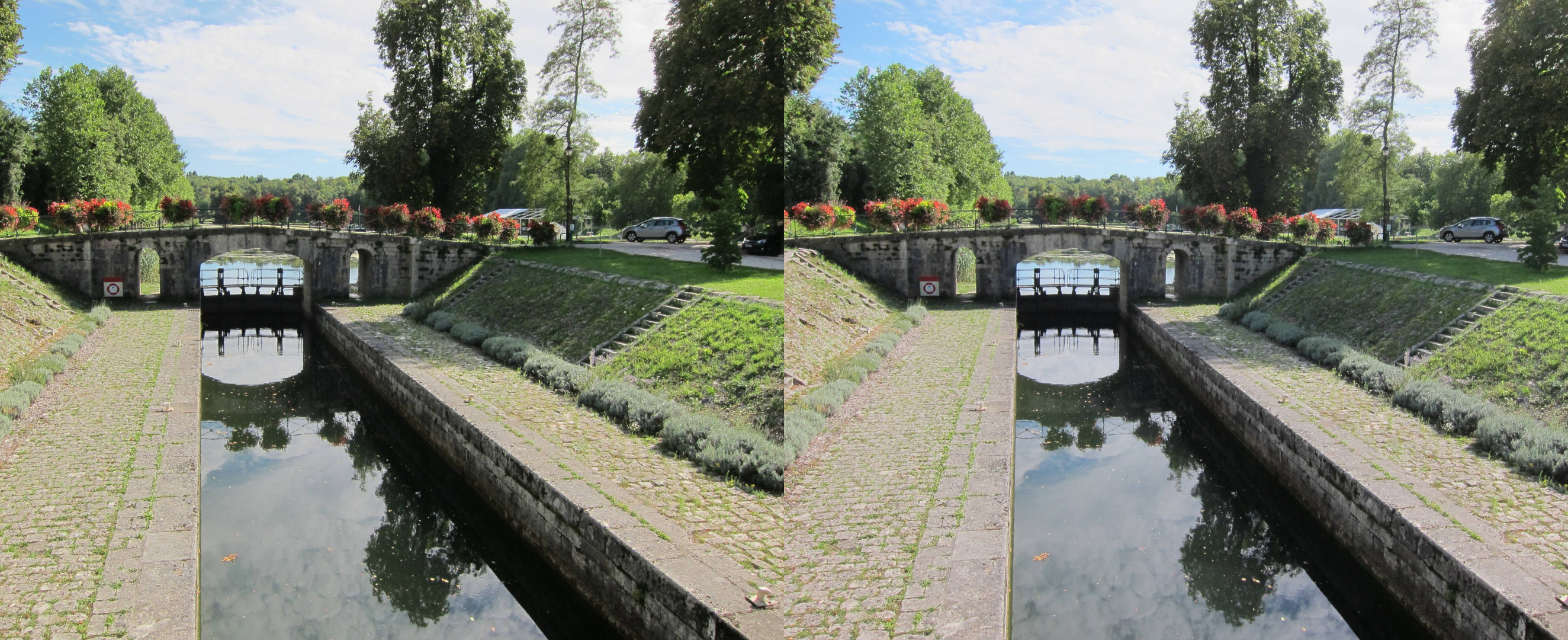 Ecluse de Chatillon-sur-Loire (Loiret)