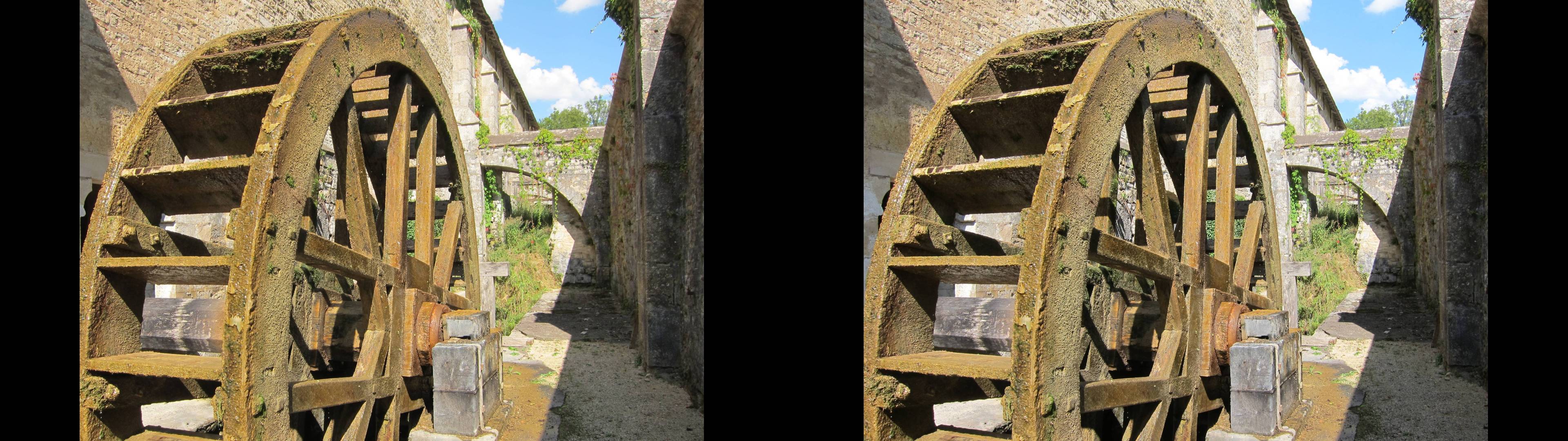 Roue pour le Martinet de la Forge