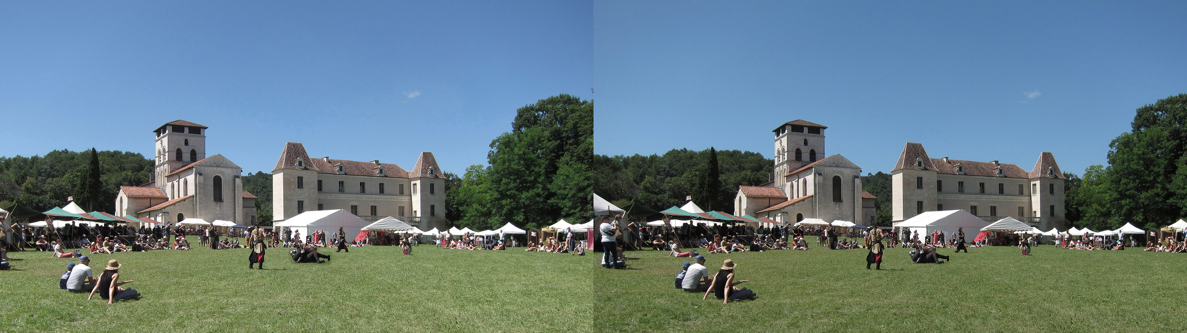 Un tournoi au pied de l'abbaye