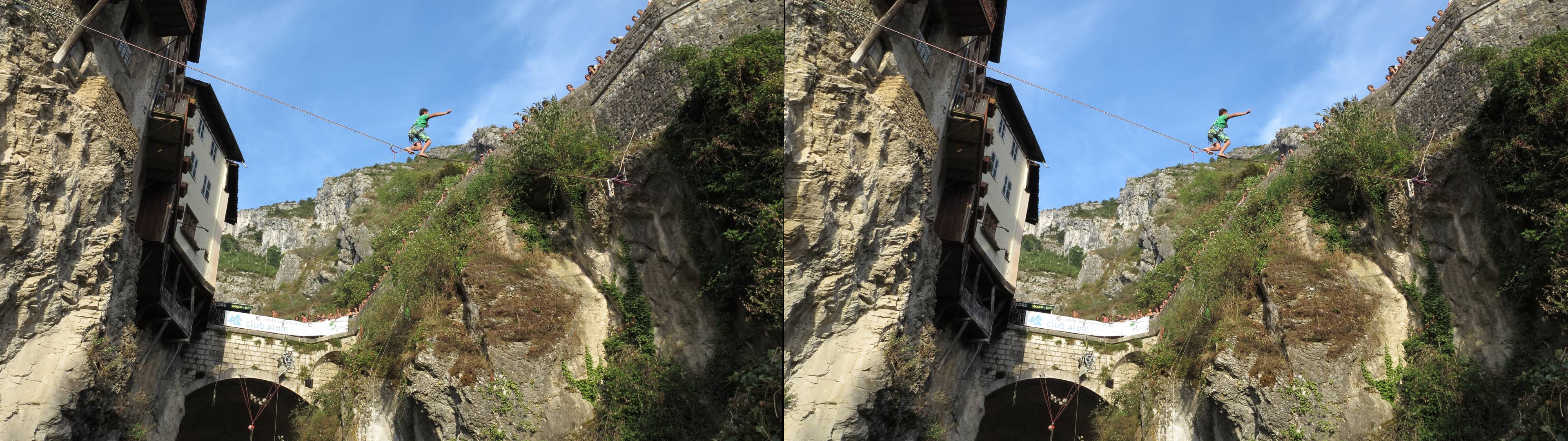 Highline à Pont en Royans