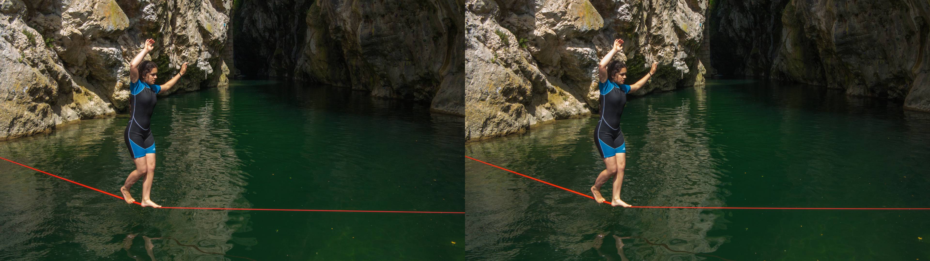 Waterline à Pont en Royans avec Caroline Rivier