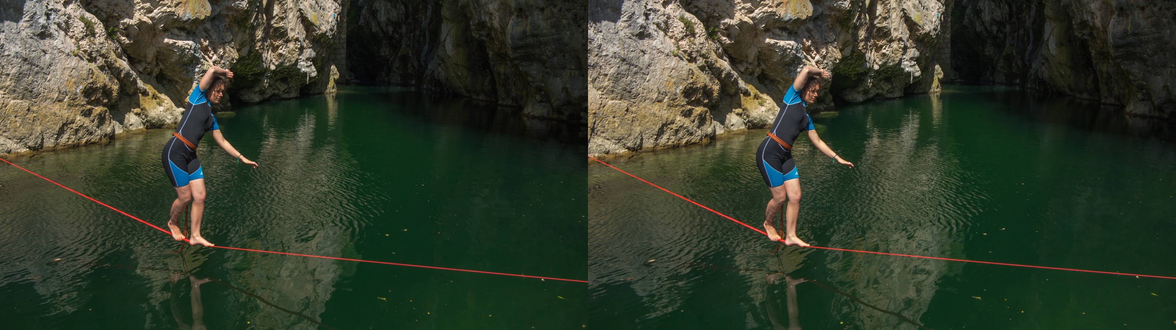 Waterline à Pont en Royans avec Caroline Rivier