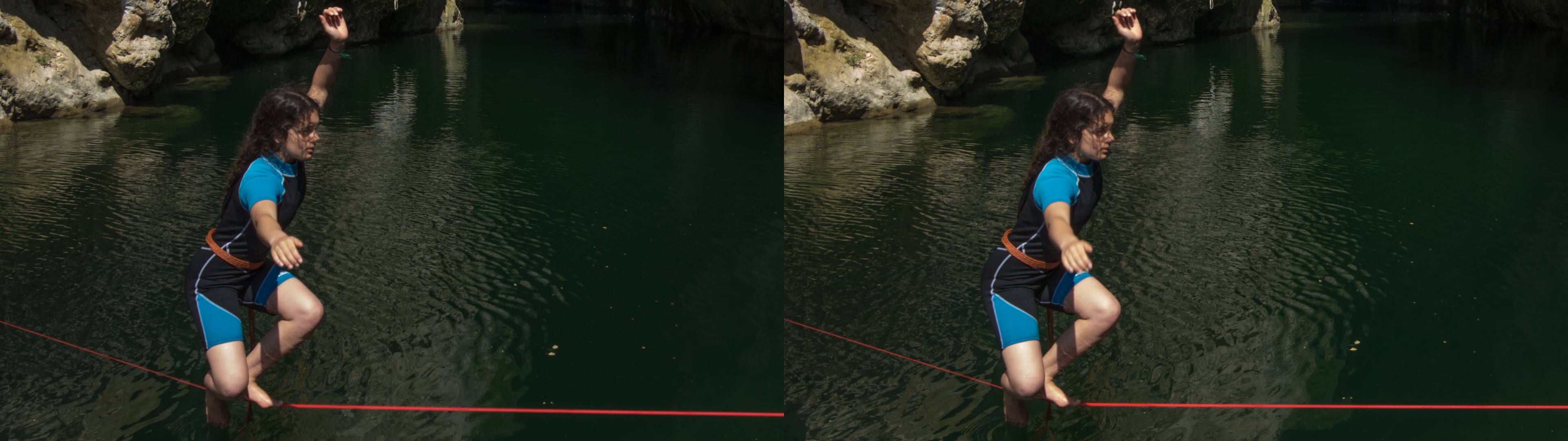 Waterline à Pont en Royans avec Caroline Rivier