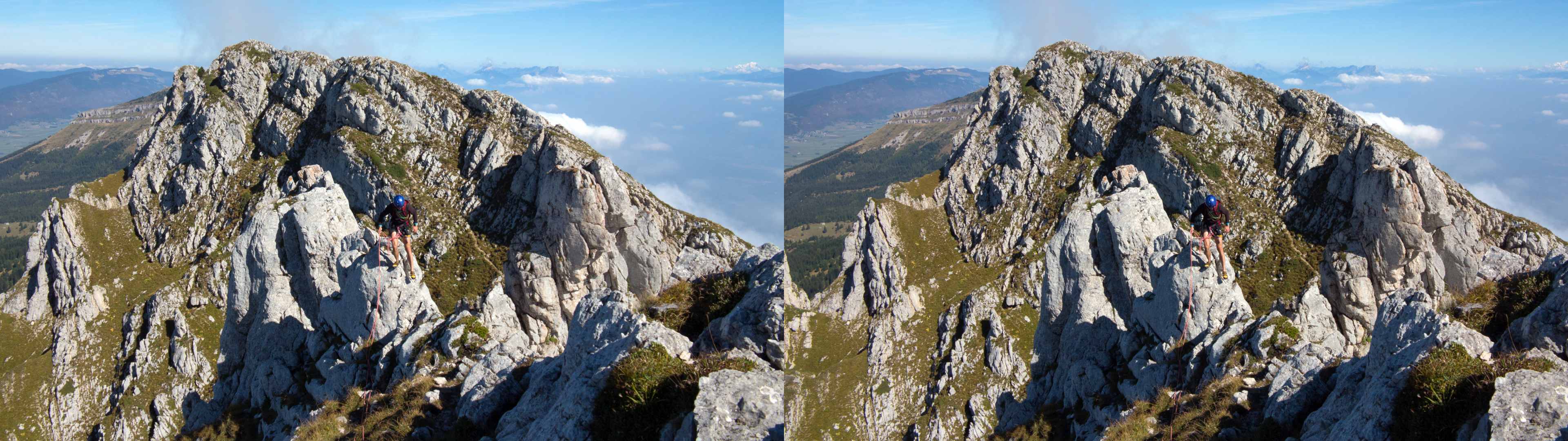 Sur la crête