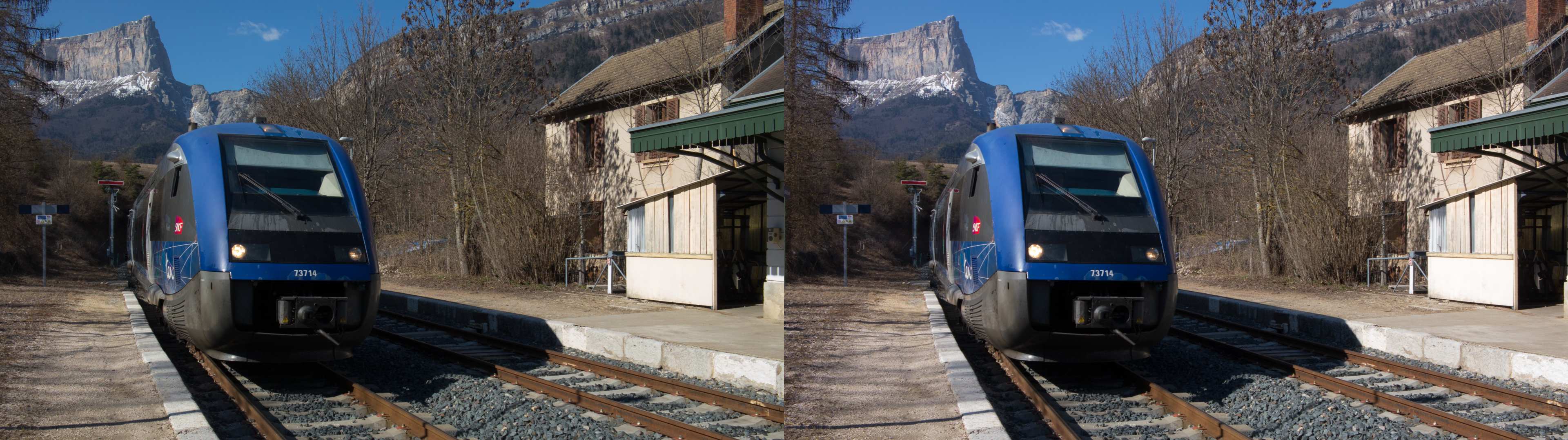 Prenons le train ! Il faut rentrer.