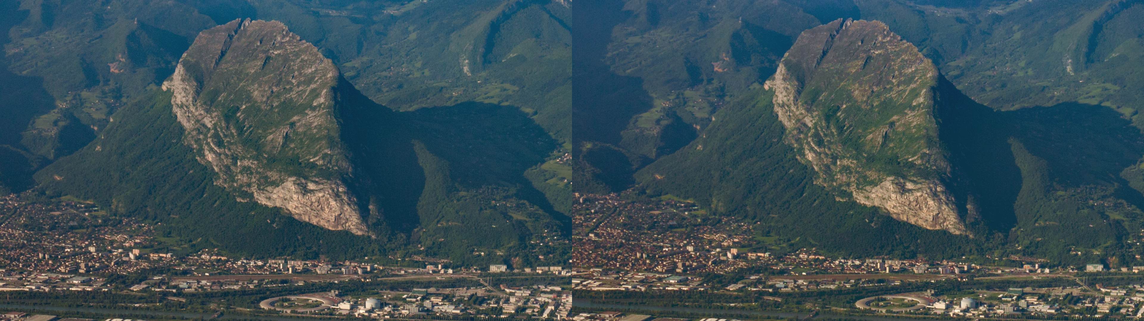 Le Néron vu du Moucherotte.
