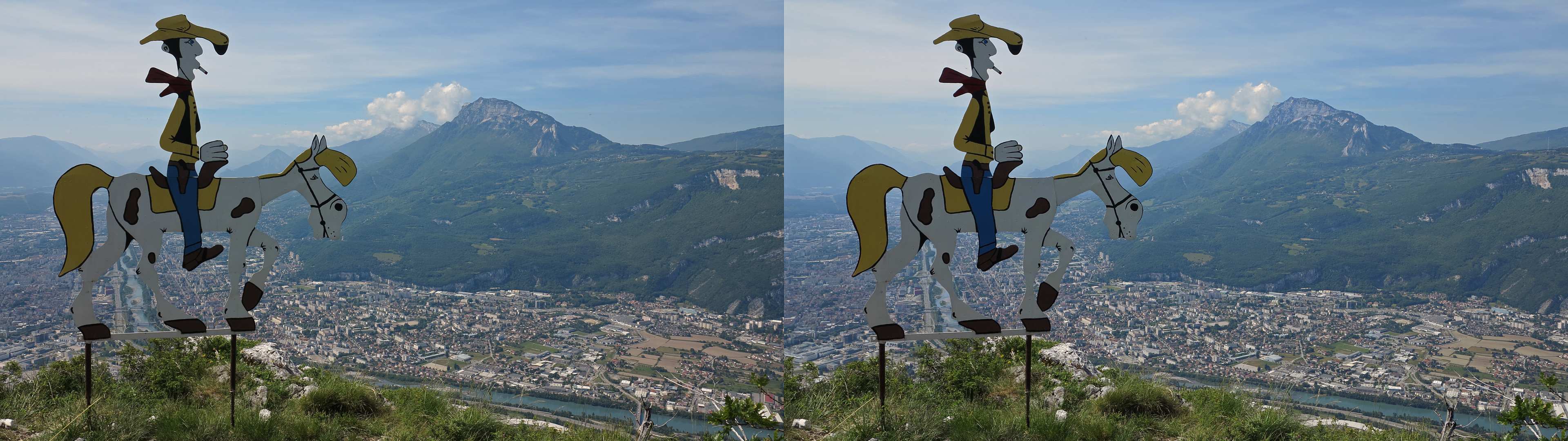 Lucky Luke, mais vous l'aviez reconnu !