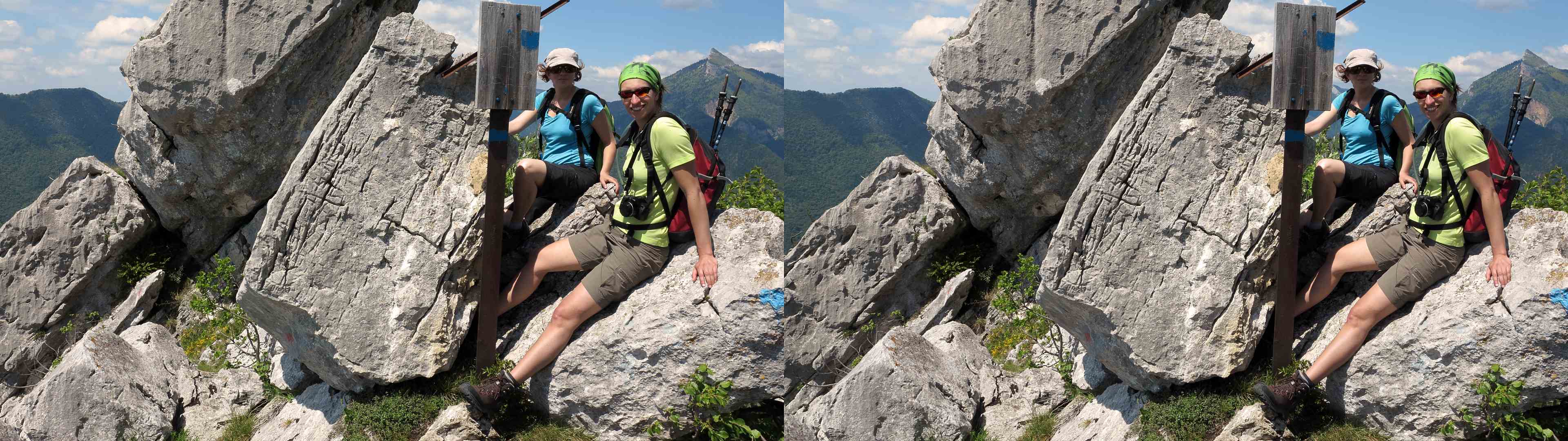 Départ du couloir de Clémencière.