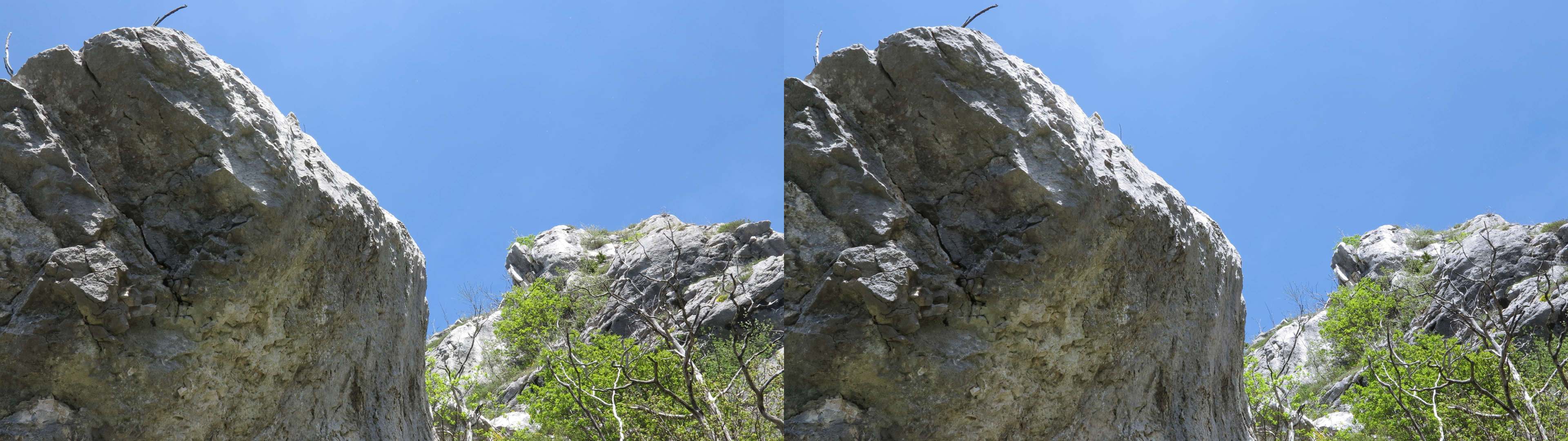 L'arête des écureuils est l'accès nord est vers l'arête sommitale.