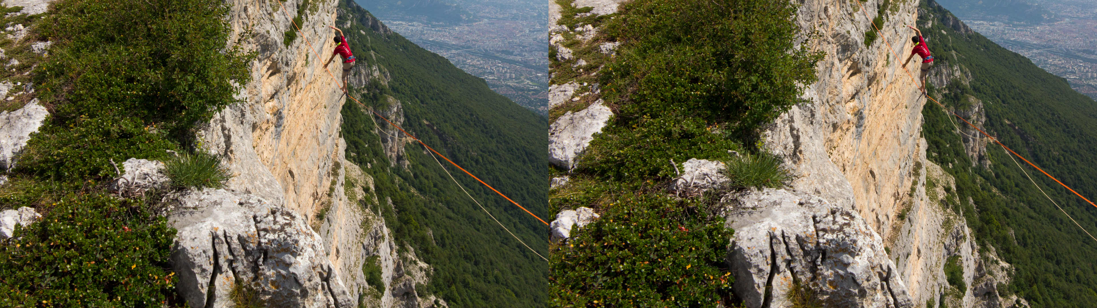 Yvan Pinard en avant sur la ligne de 80m.
