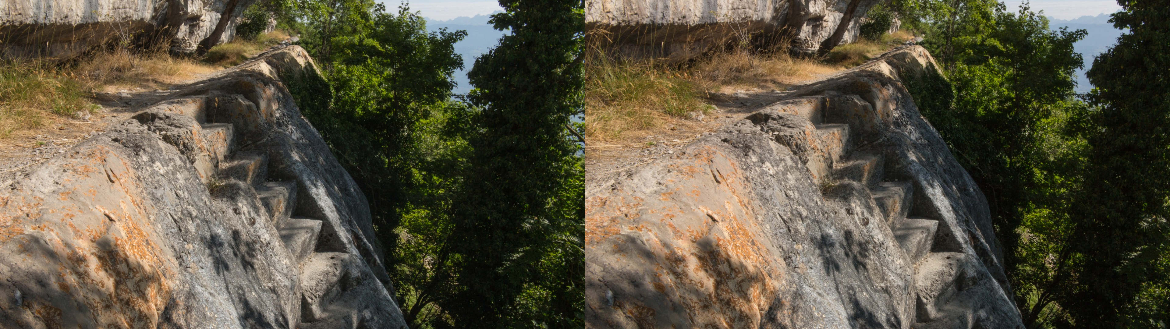 Accès à l'hermitage du Pas Guiguet