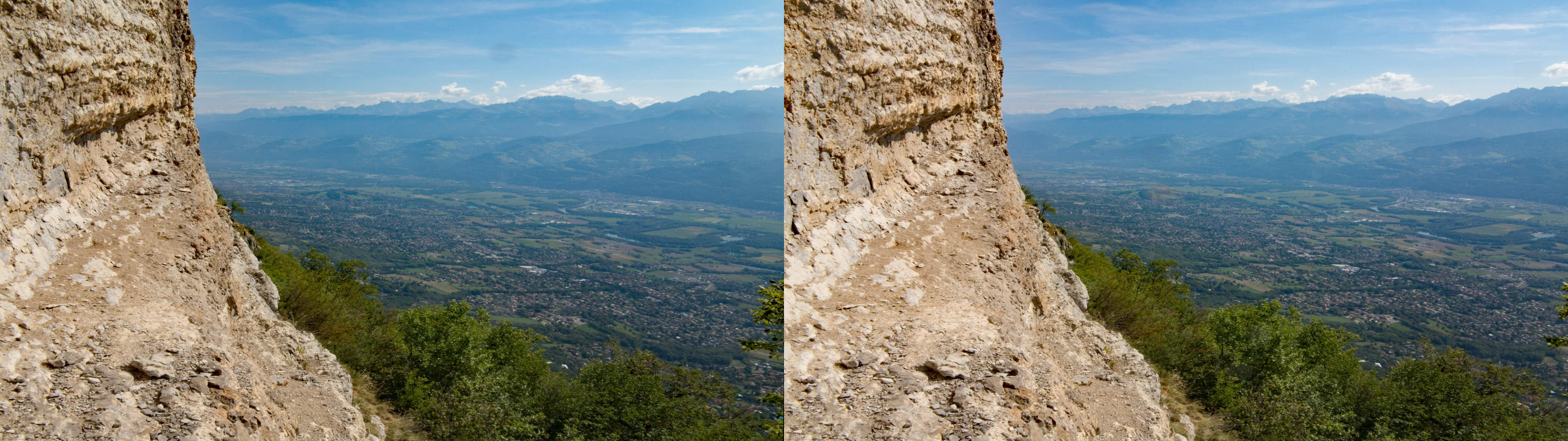La vue de l'hermitage