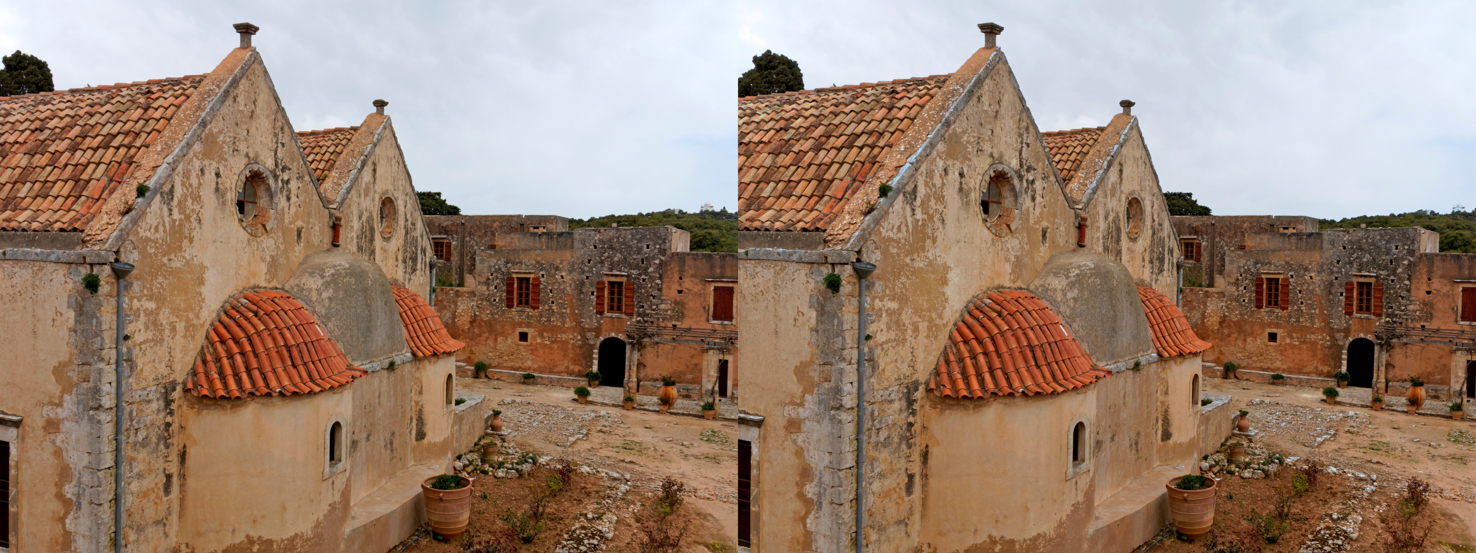 Monastère d'Arkadi, absides