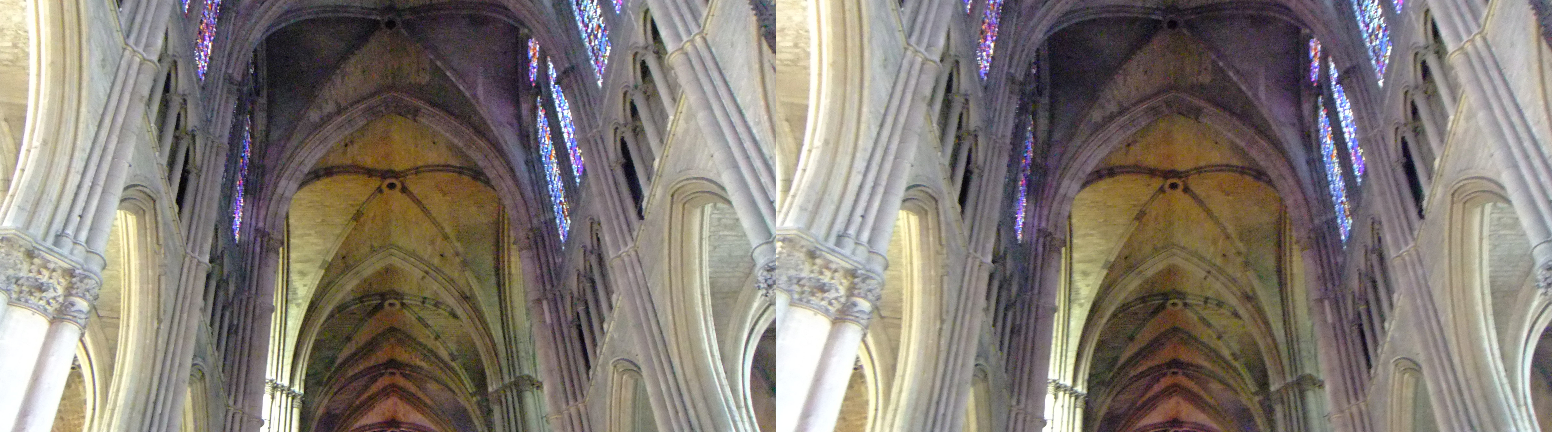 Cathedrale ND, voûte de la nef