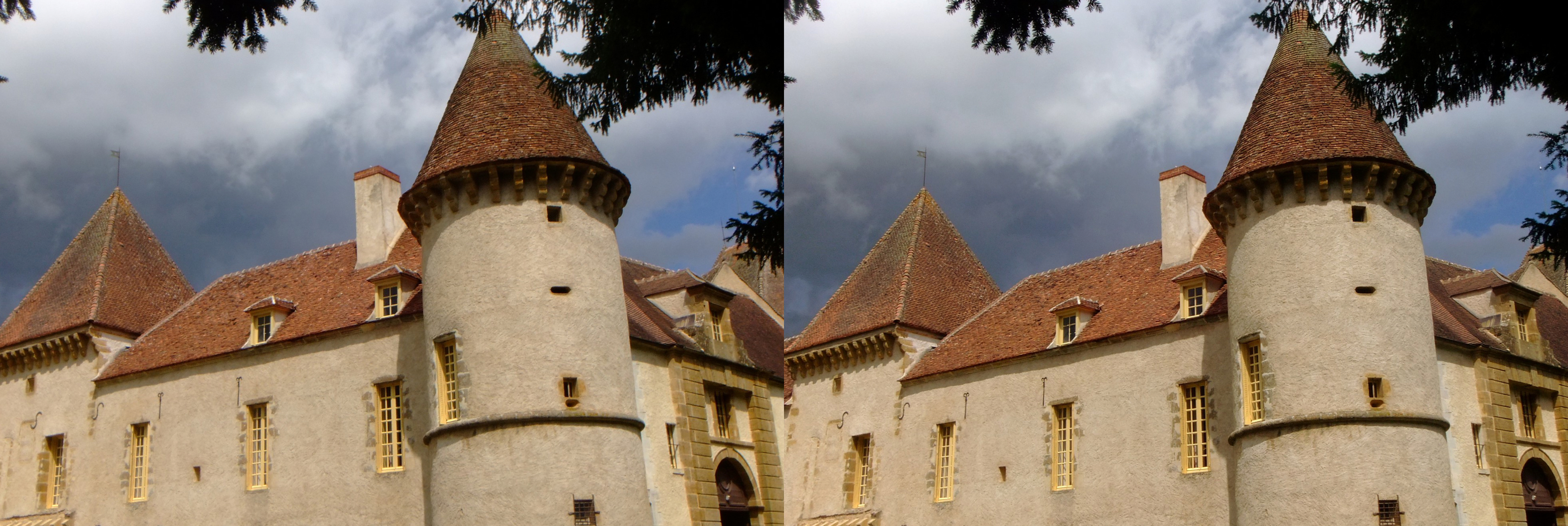 Le château de Vauban, Les tours d'entrée et d'angle