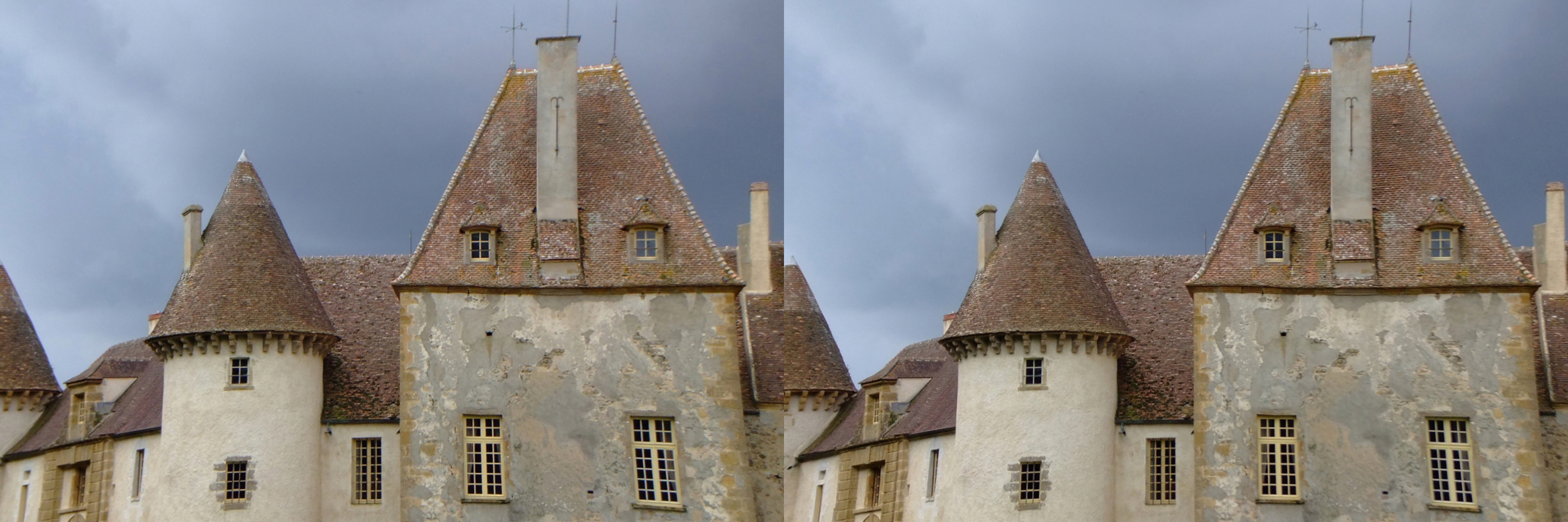 Détails de la facade a restaurer