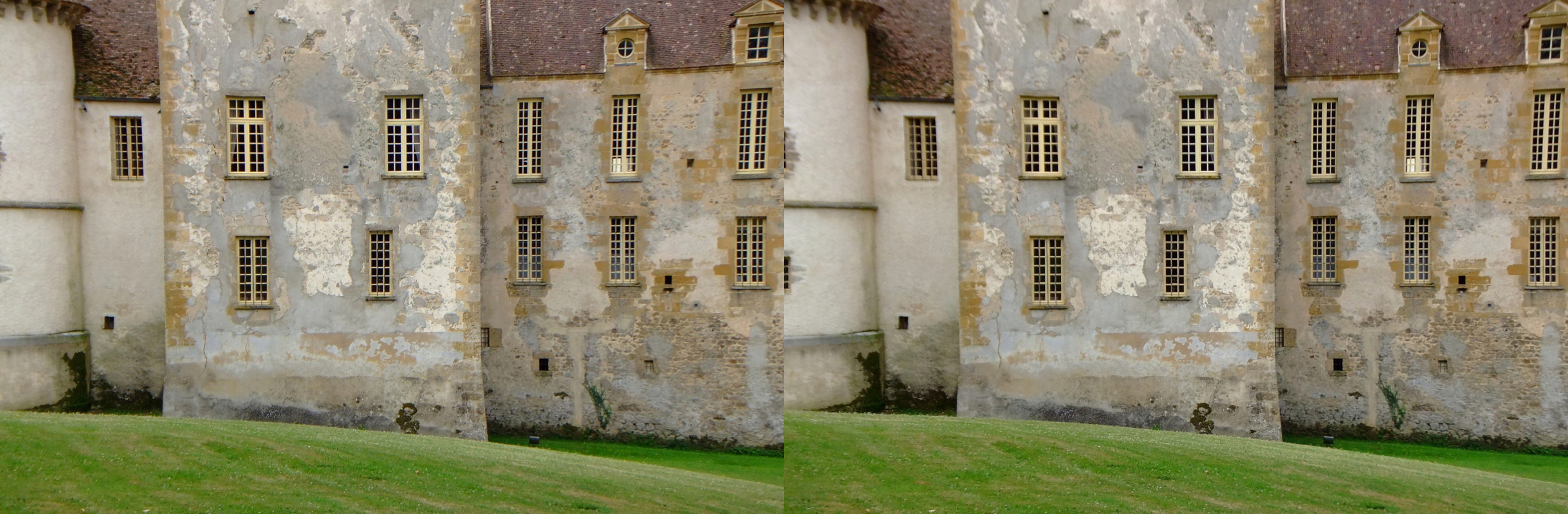 Détails de la facade a restaurer