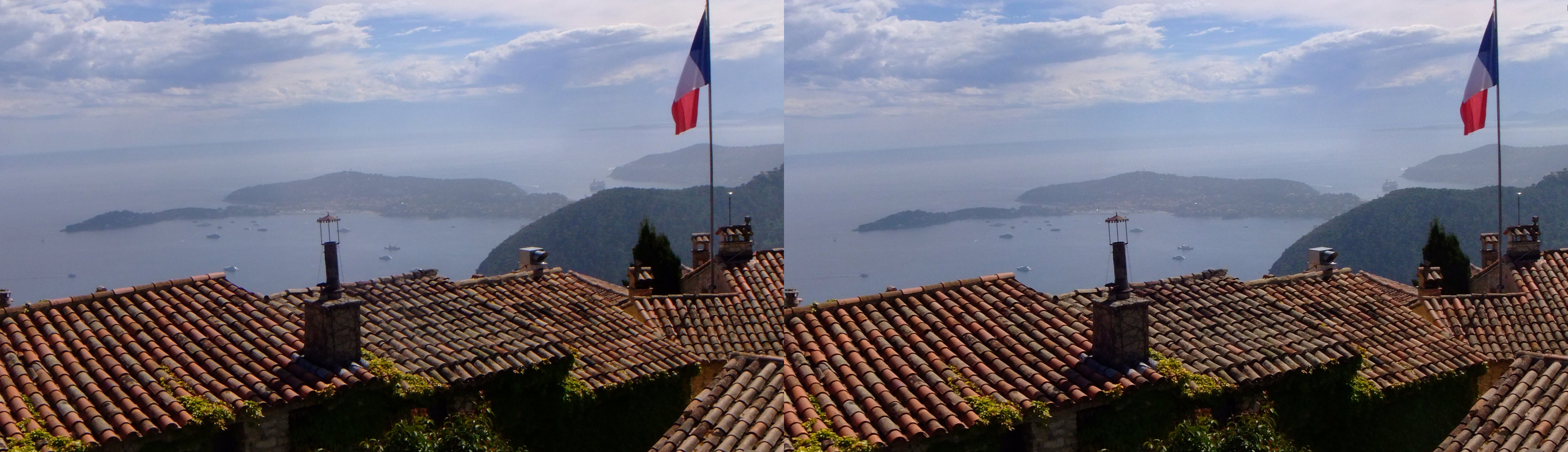 Vue vers St Jean Cao Ferrat