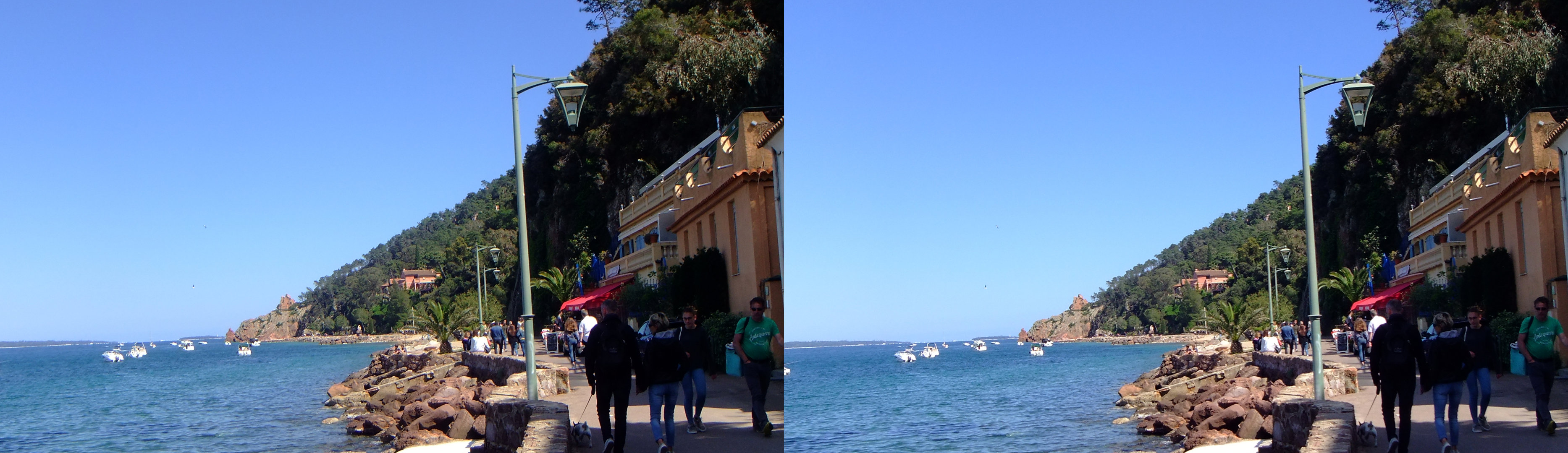 Promenade le long du littoral