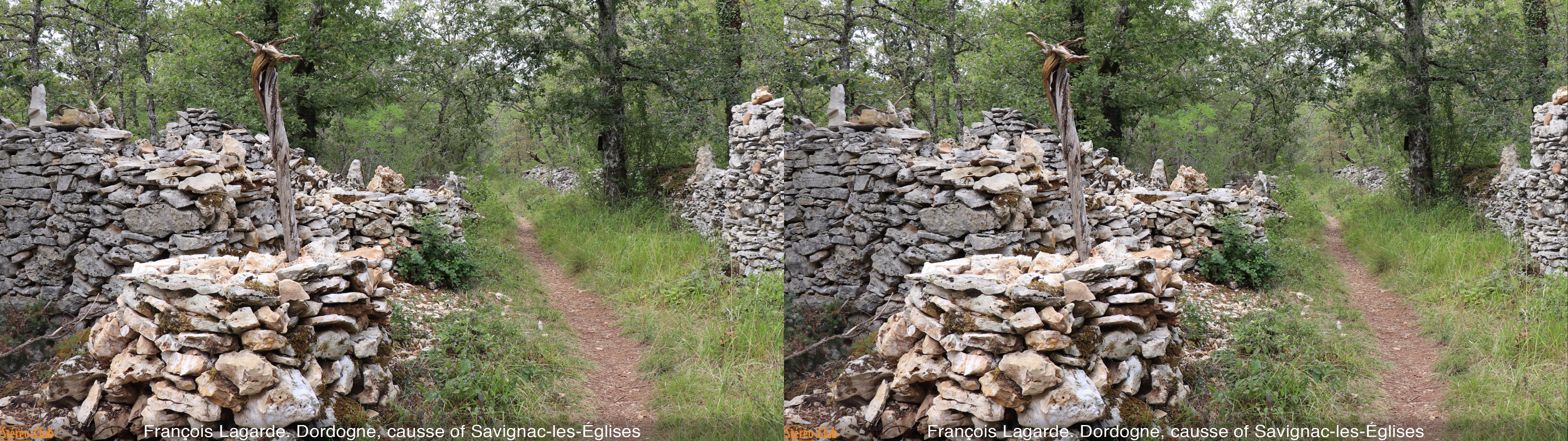 Chemin sur les causses de Dordogne