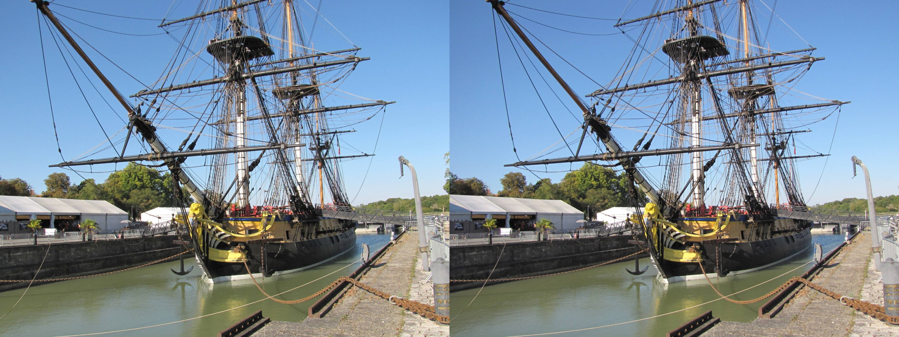Réplique de la frégate ''Hermione''