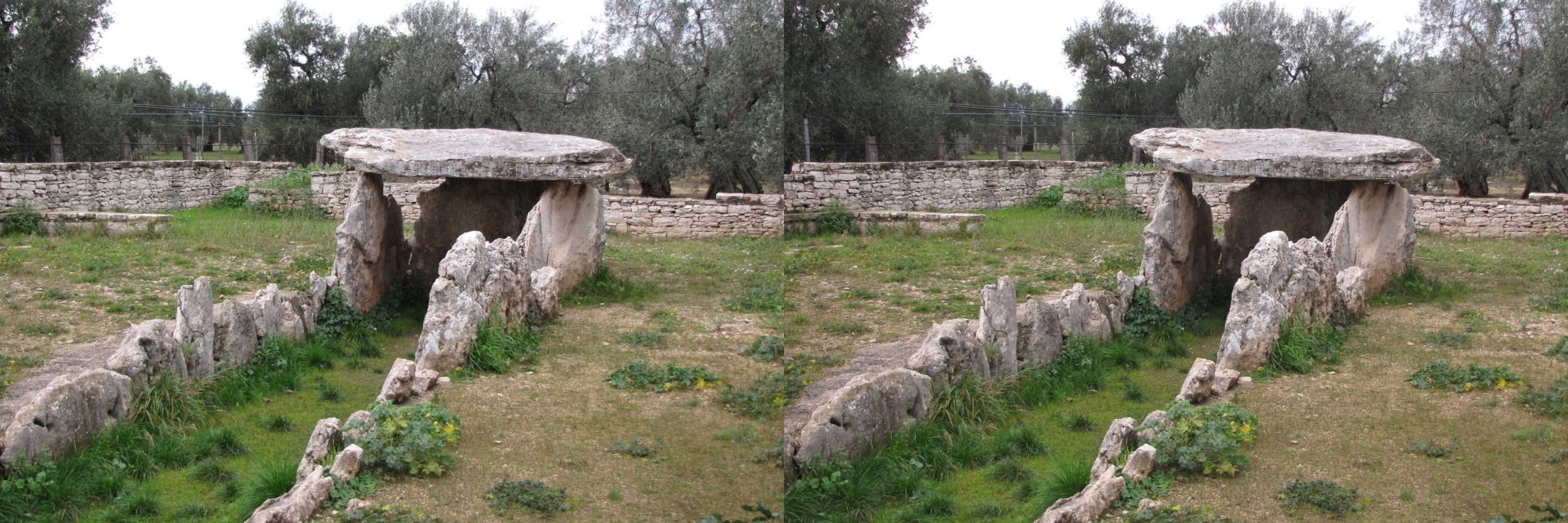 Dolmen della Chianca, Bisceglie, Italie, 01-2016