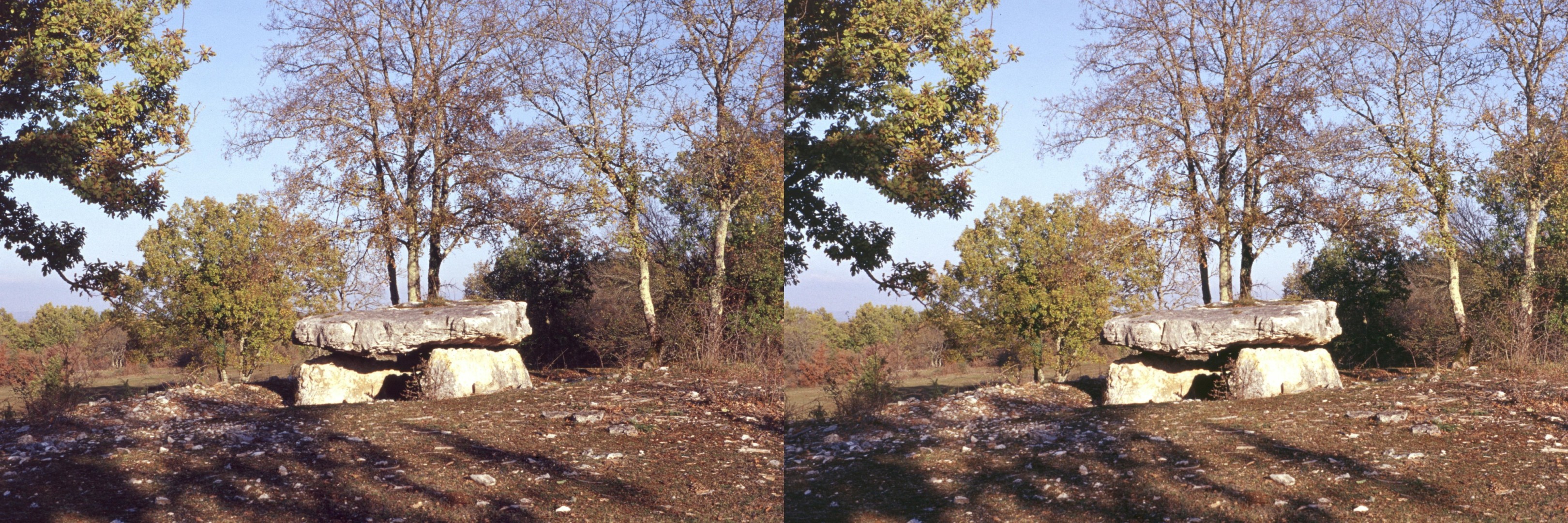 Dolmen de Nougayrac, Fontanes, Lot, 11-2004